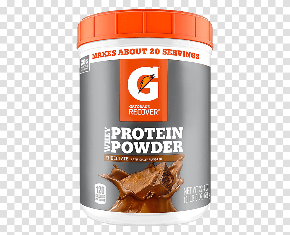 Gatorade Protein Powder, Plant, Tin, Aluminium, Food Transparent Png