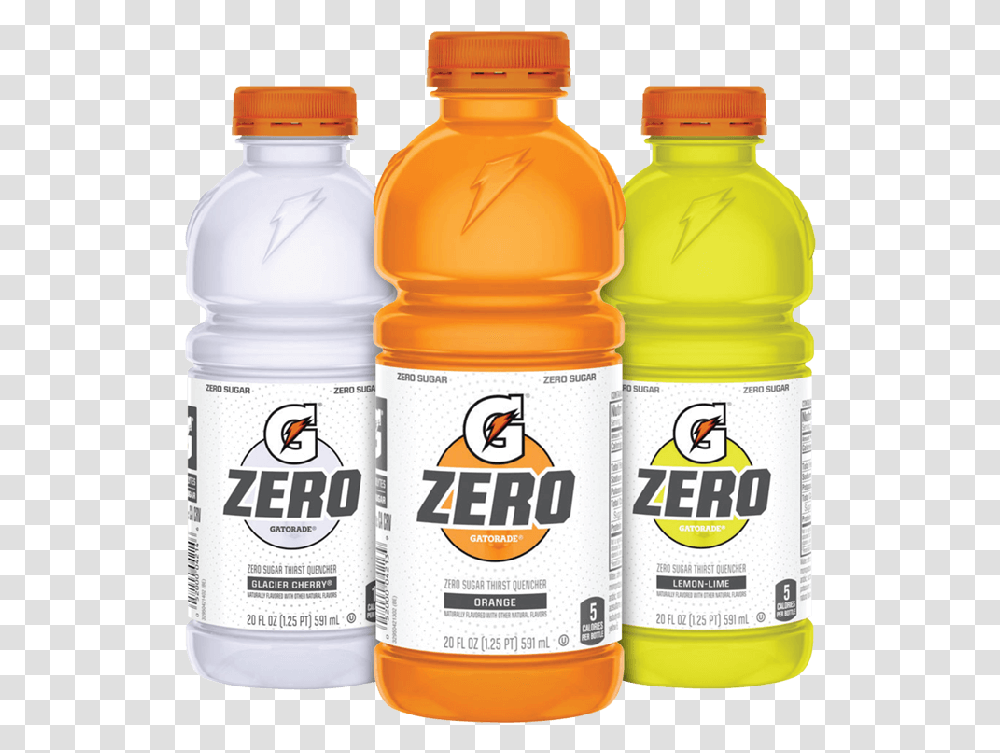 Gatorade Zero Bottle, Beverage, Drink, Soda, Pop Bottle Transparent Png