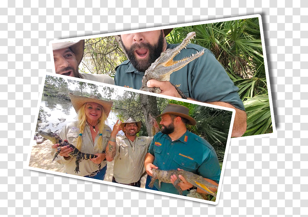 Gatorland Collage, Clothing, Apparel, Person, Hat Transparent Png