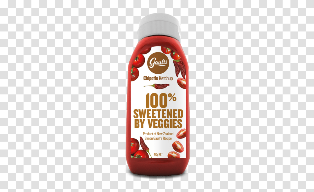 Gault, Ketchup, Food, Label, Bottle Transparent Png