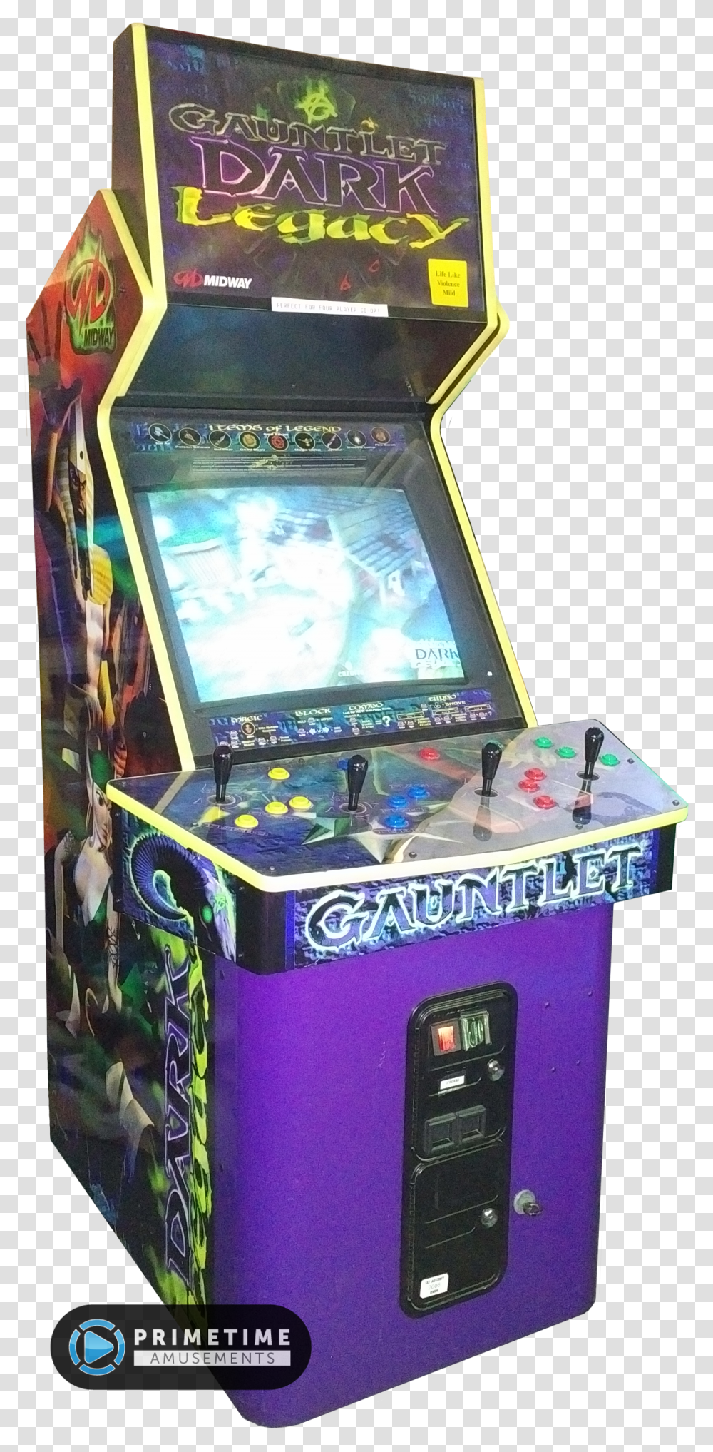 Gauntletdarklegacypta Gauntlet Dark Legacy Arcade Machine Transparent Png