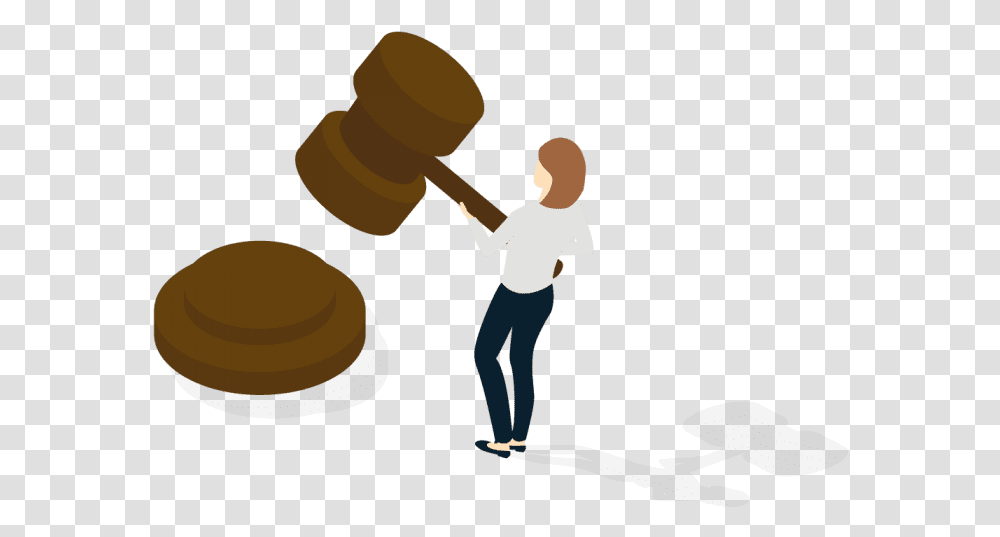 Gavel And Scales Clipart Illustration, Person, Human, Hat Transparent Png