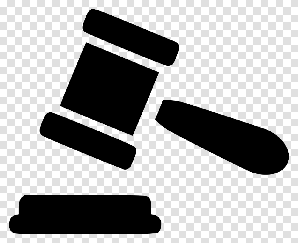 Gavel Icon Free Download, Hammer, Tool, Stencil Transparent Png