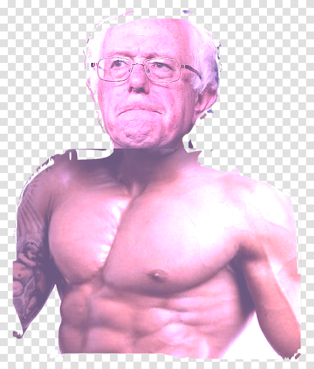 Gay Bernie Sanders, Person, Human, Face, Head Transparent Png
