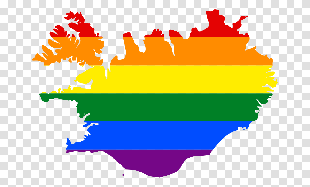 Gay Flag Iceland Flag Map, Leaf, Plant, Outdoors, Person Transparent Png