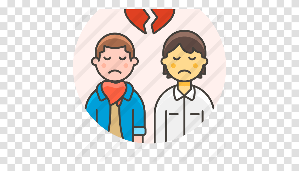 Gay Free People Icons Broken Up Couple, Poster, Advertisement, Chef, Nurse Transparent Png