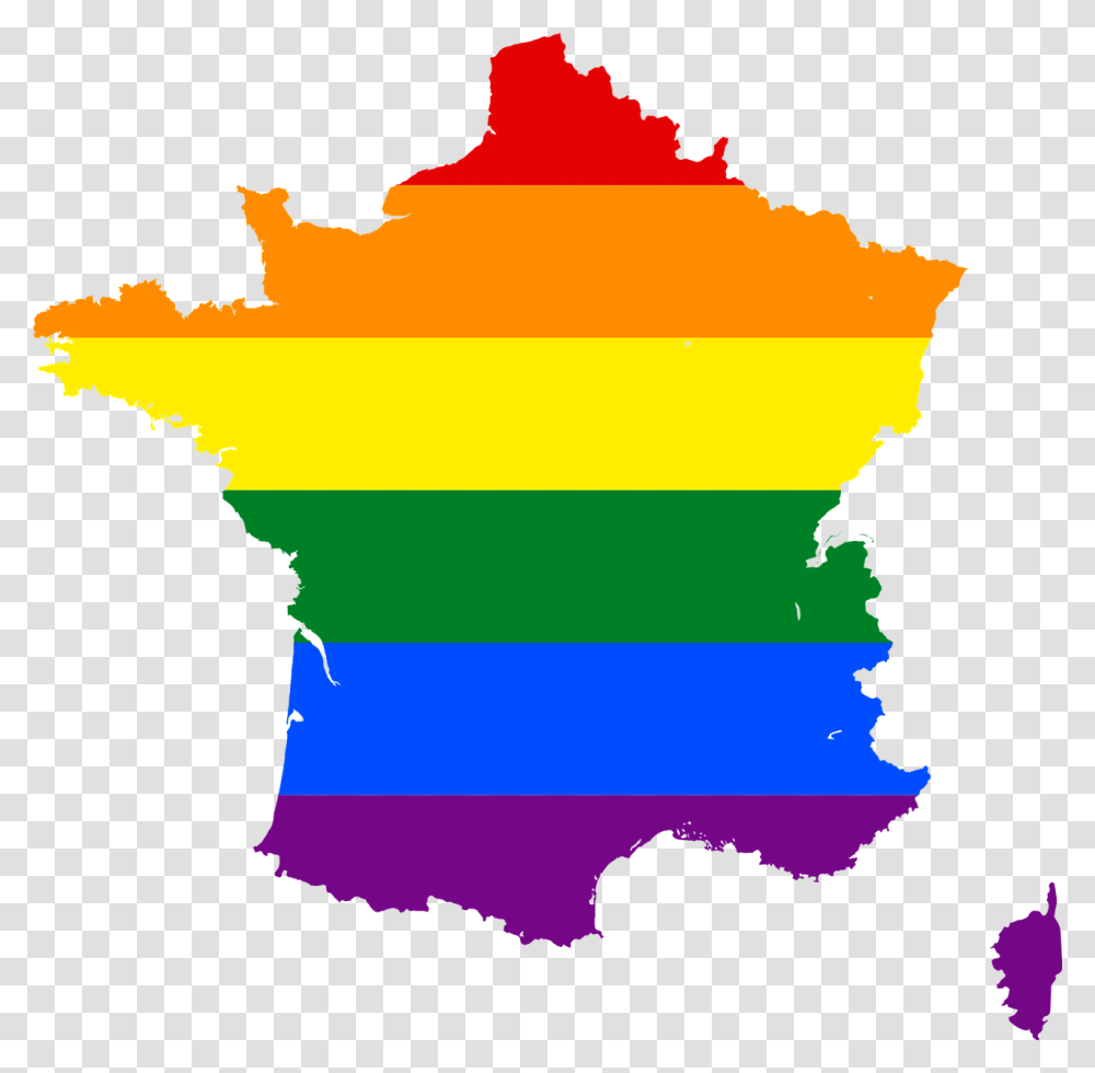 Gay Pride Flag Scale Map Of France, Light, Torch, Person, Human Transparent Png