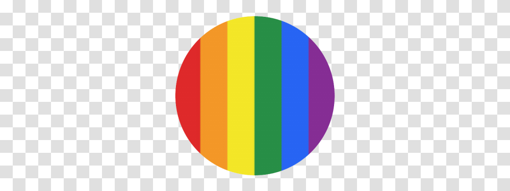Gay Pride Rainbow Flag Stripes Round Mousepad Id D346016 Rainbow Flag Circle, Sphere, Balloon, Logo, Symbol Transparent Png