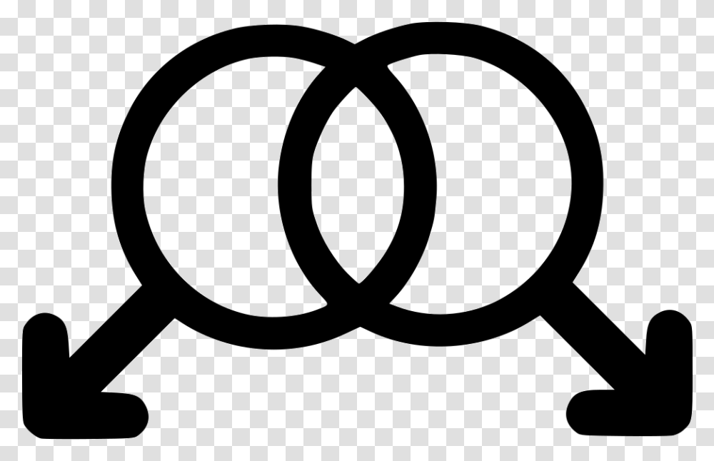 Gay Symbol Simbolo Femenino Y Masculino Significado, Logo, Trademark, Arrow, Label Transparent Png