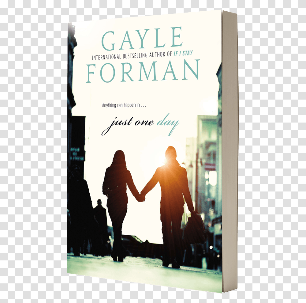 Gayle Forman Books Just One Day, Poster, Advertisement, Person, Hand Transparent Png