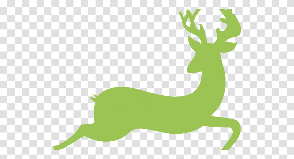 Gazelle Clipart Deer Hd Antelope Running, Wildlife, Animal, Mammal, Elk Transparent Png