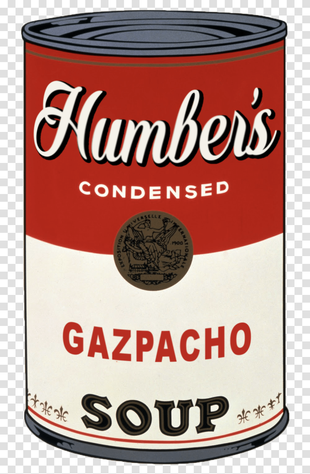 Gazpacho Pop Art, Tin, Can, Poster, Advertisement Transparent Png
