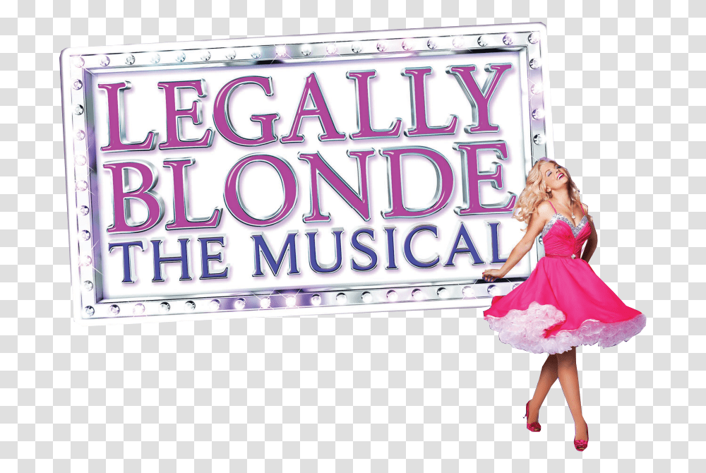 Gaztetxo Legally Blonde The Musical, Person, Text, Woman, Girl Transparent Png