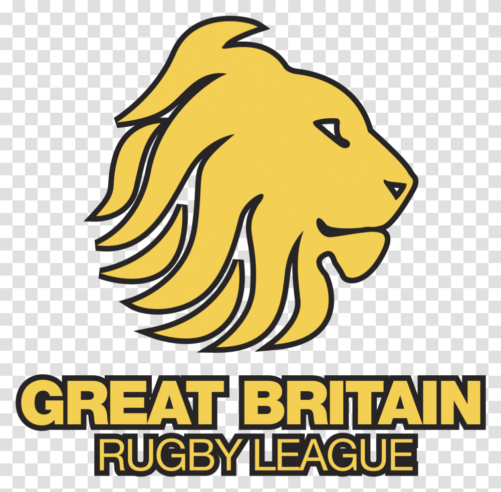 Gb Lions Rugby League, Logo, Trademark, Poster Transparent Png