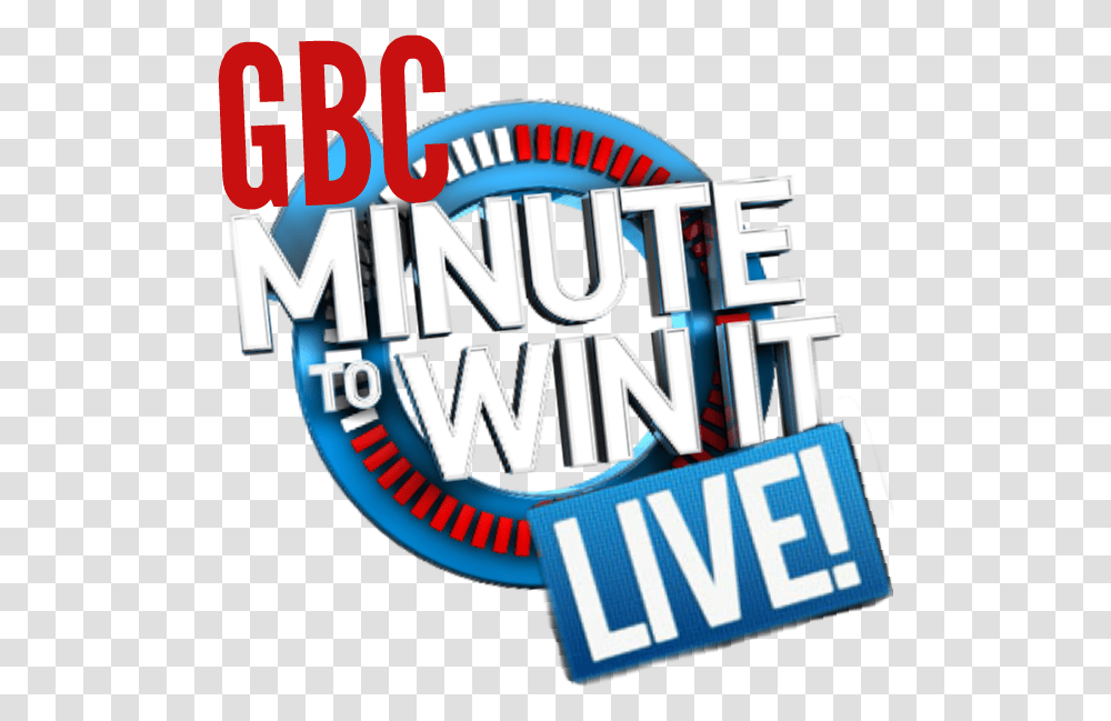 Gbc Minute To Win It Minute To Win, Word, Alphabet, Logo Transparent Png