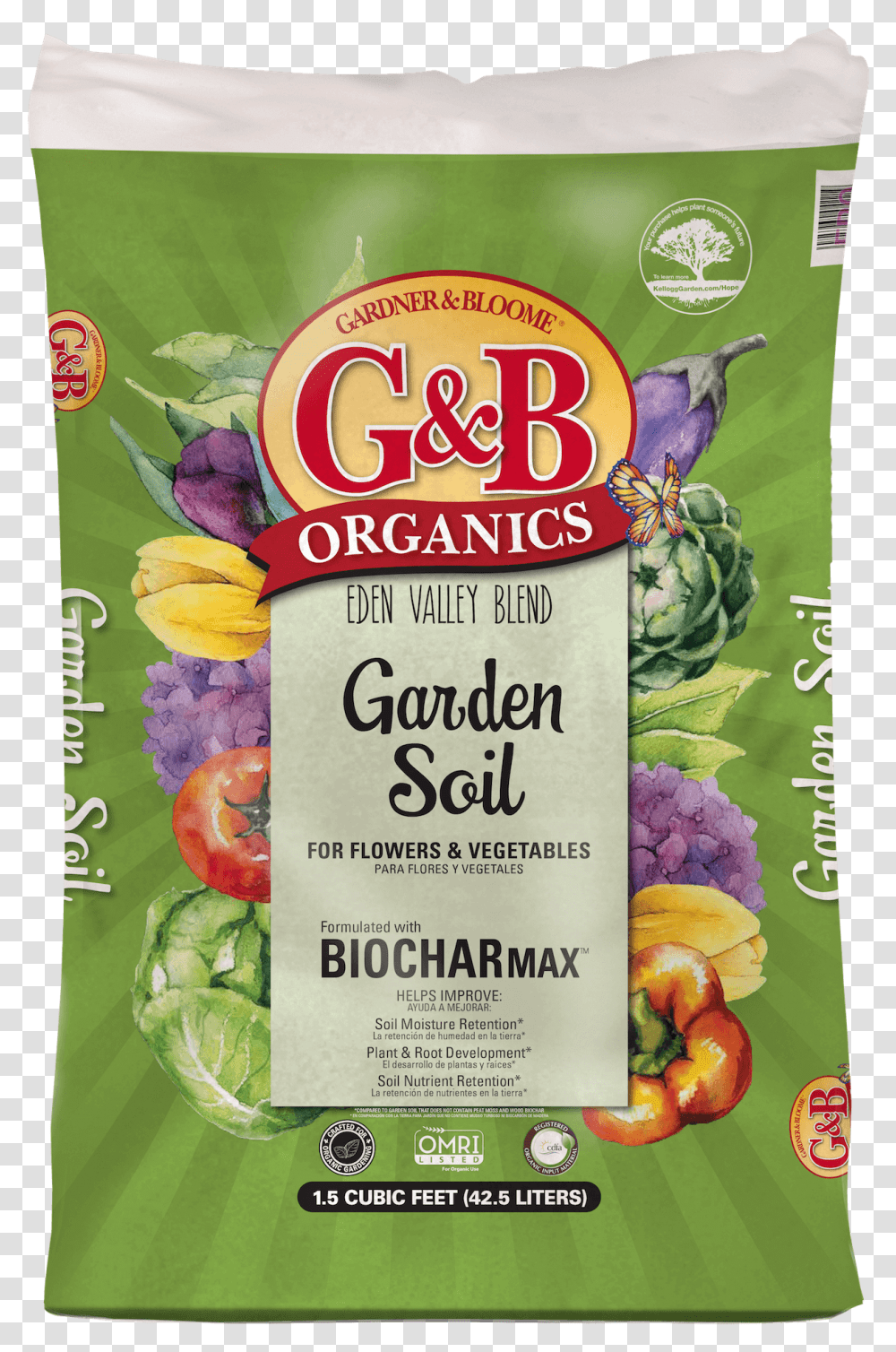 Gbo Garden Soil With Biocharmax Eden Valley Garden Soil, Bird, Plant, Food, Fruit Transparent Png