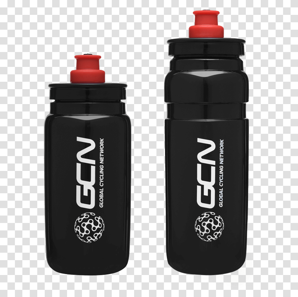 Gcn Elite Fly Duo Pack Water Bottles Black Water Bottle Cycling, Shaker Transparent Png