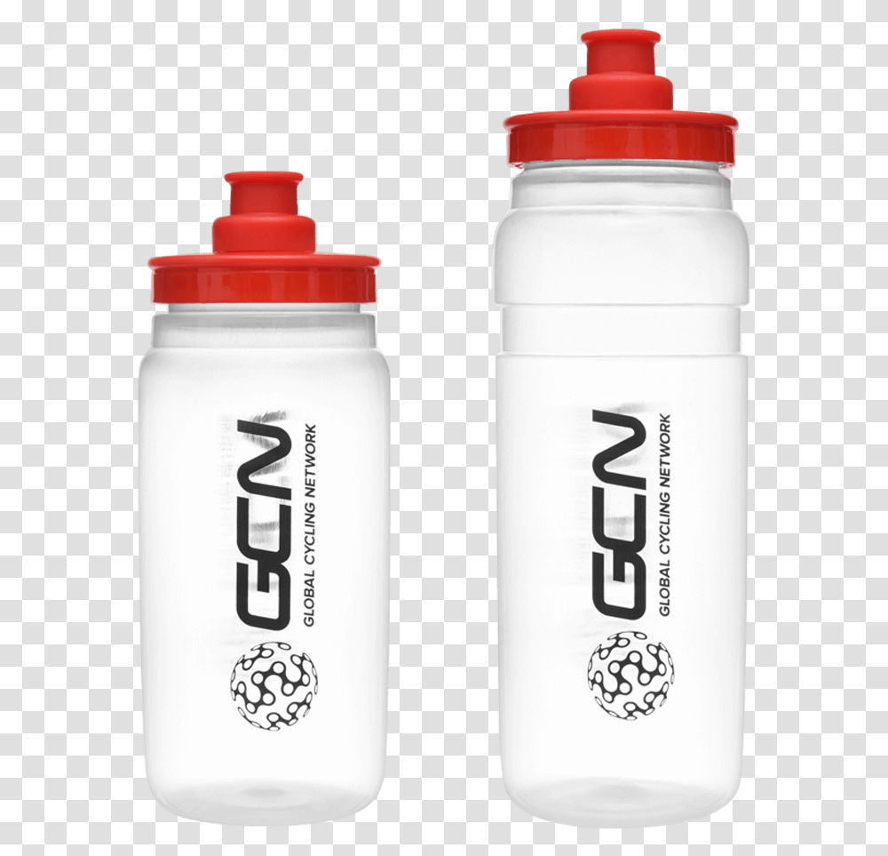 Gcn Elite Fly Duo Pack Water Bottles Clear Water Bottle, Shaker, Milk, Beverage, Drink Transparent Png