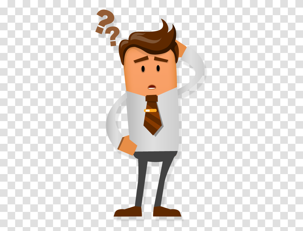 Gdpr And Email Marketing Confused Man Cartoon, Toy, Nutcracker, Label Transparent Png