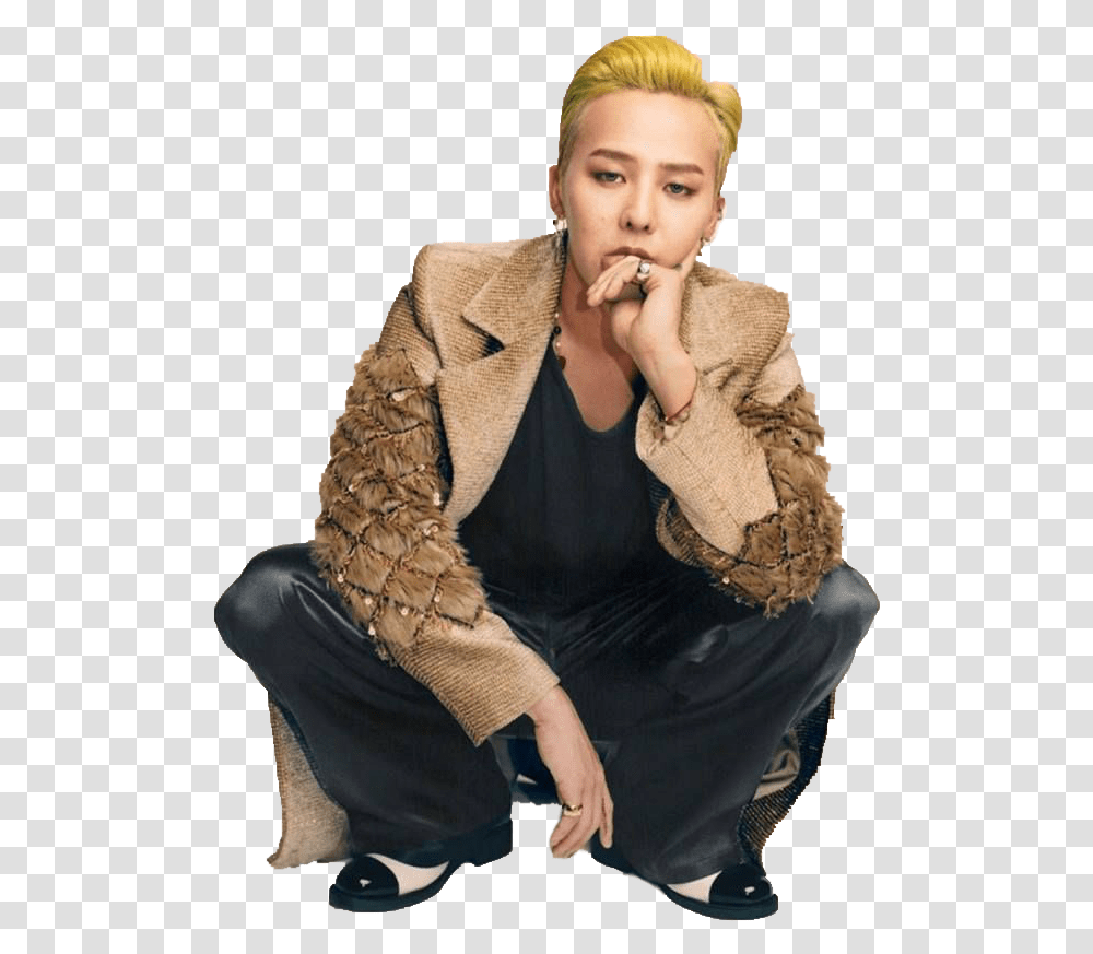Gdragon Gd Bigbang Big Bang Rapper Kpop Korean G Dragon Picsart, Female, Person, Sleeve Transparent Png