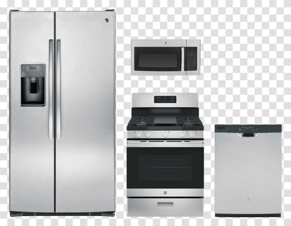 Ge Appliance, Oven, Refrigerator, Microwave, Indoors Transparent Png