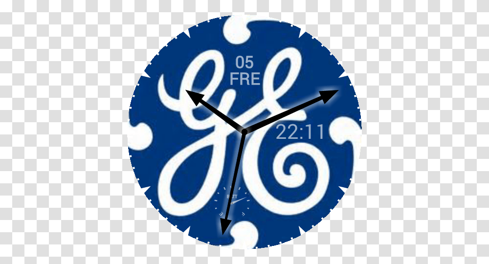 Ge Logo, Analog Clock, Wall Clock Transparent Png