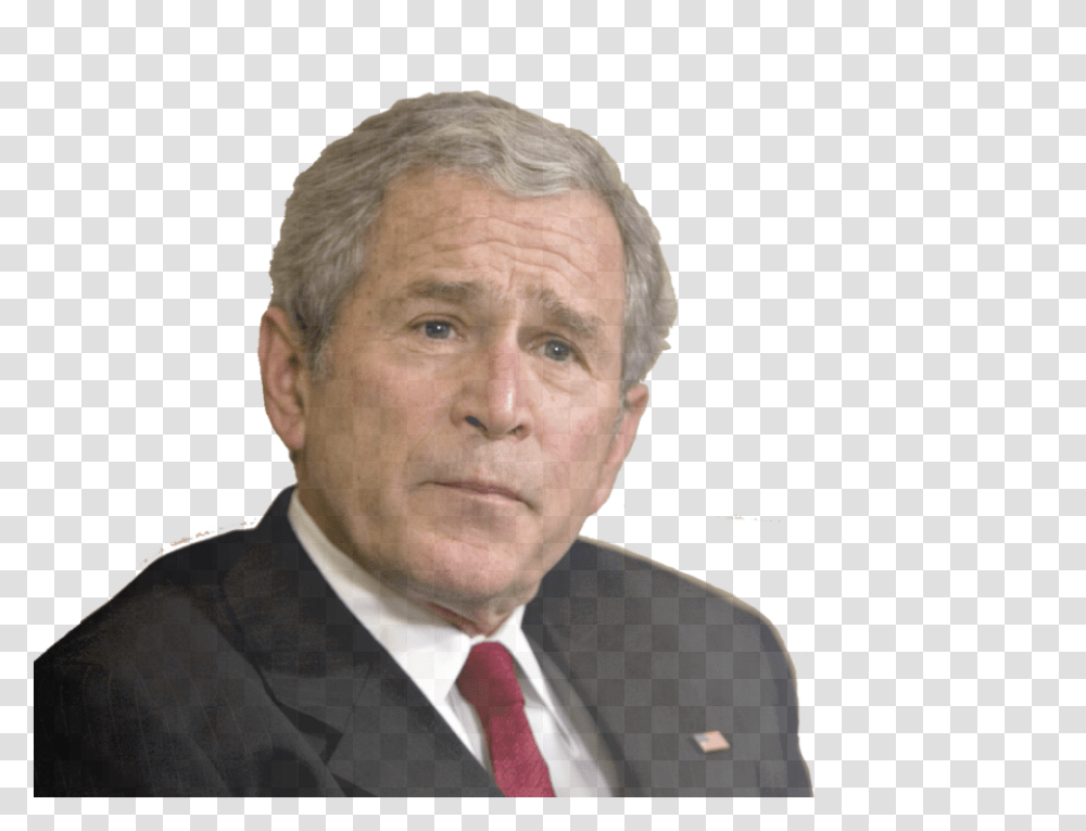 Geaorge Bush, Celebrity, Tie, Accessories, Suit Transparent Png