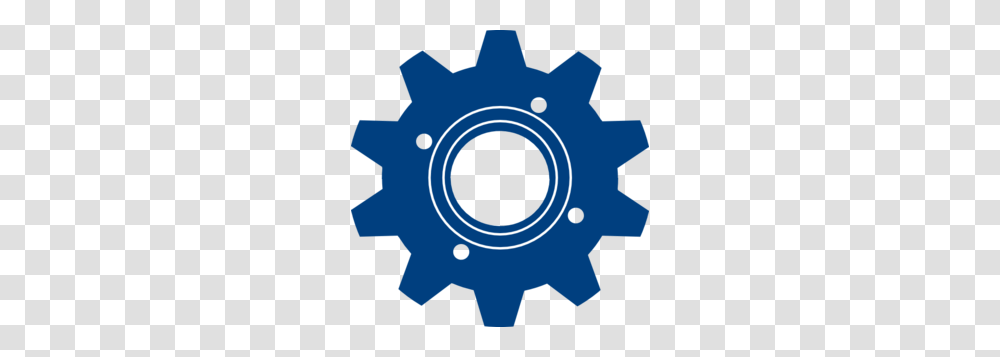 Gear Blue Clip Art, Machine Transparent Png