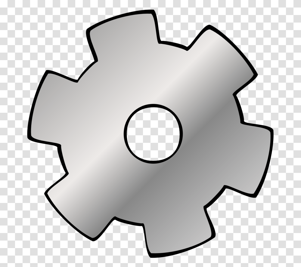 Gear Clipart, Machine, Cross Transparent Png