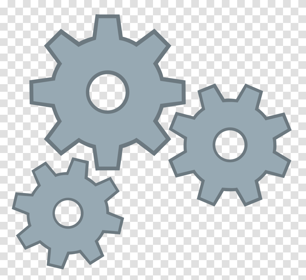 Gear Icon Cliparts, Cross, Machine Transparent Png