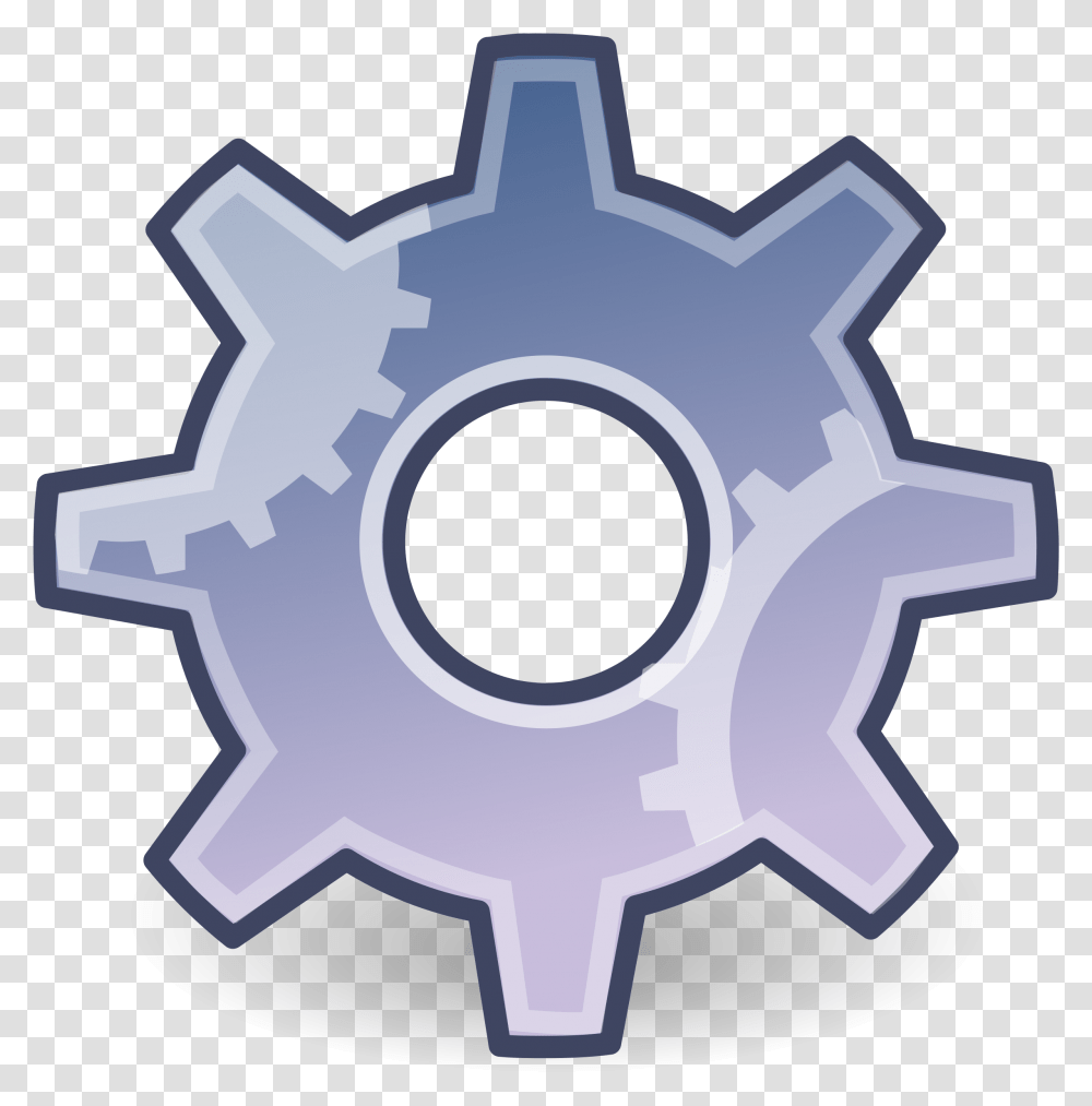 Gear Icon, Machine, Cross Transparent Png