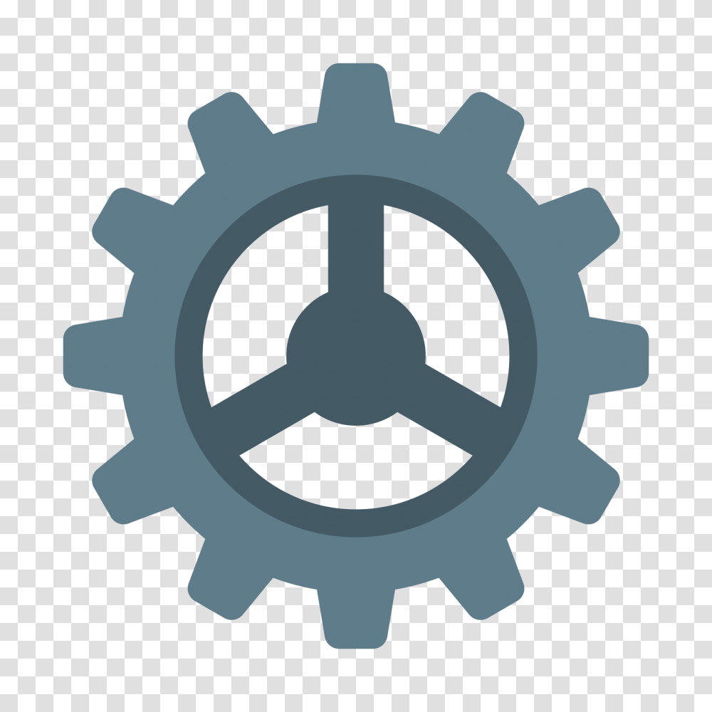 Gear Icon, Machine, Cross Transparent Png