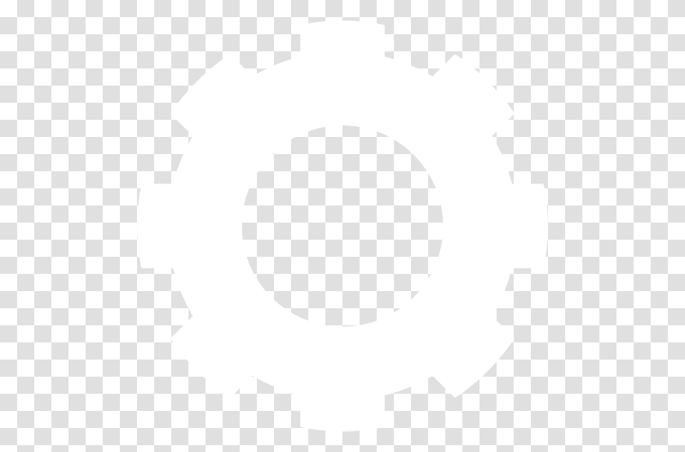 Gear Icon White, Texture, White Board, Apparel Transparent Png