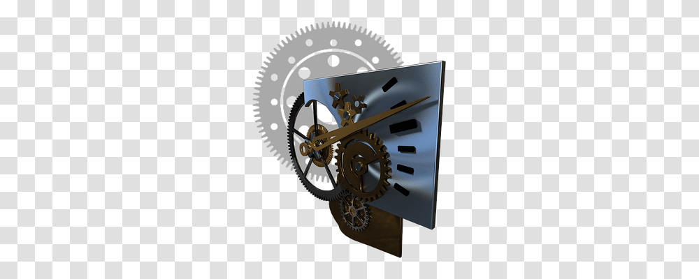 Gear Train Machine, Wheel, Analog Clock Transparent Png