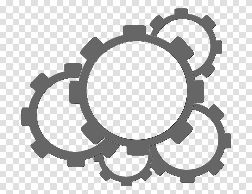 Gear Wheel Image File Decoding Icon, Machine Transparent Png