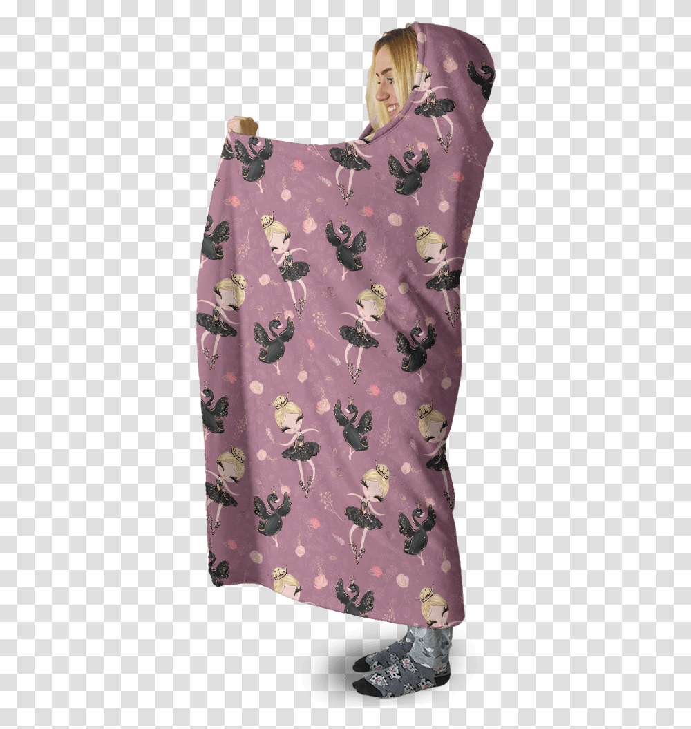 Gearhuman 3d Ballet Girl And Black Swan Custom Hooded Paw, Honey Bee, Rug, Person Transparent Png
