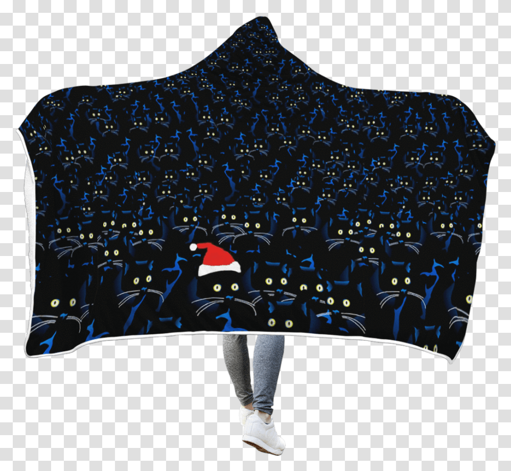 Gearhuman 3d Christmas Cat Custom Hooded Blanket Outlander Shirt Skye Boat Song, Metropolis, Urban, Building, Person Transparent Png