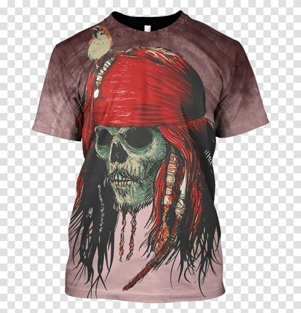 Gearhuman 3d Pirates Of The Caribbean Hoodies, Skin, Person, Apparel Transparent Png