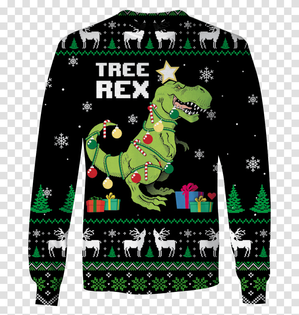 Gearhuman 3d Tree Rex Custom T Shirt Sweater, Poster, Advertisement, Person, Animal Transparent Png