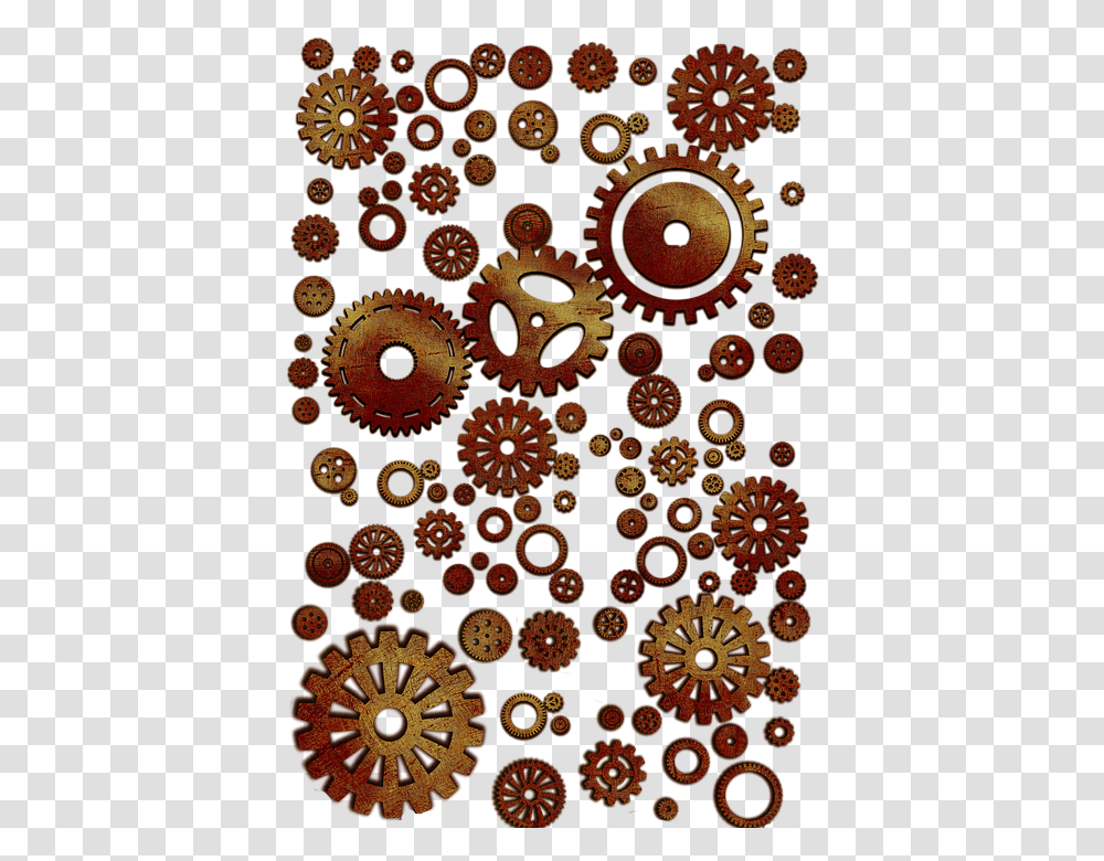 Gears Cogs Industrial Machinery Technology Circle, Rug, Clock Tower, Architecture, Building Transparent Png