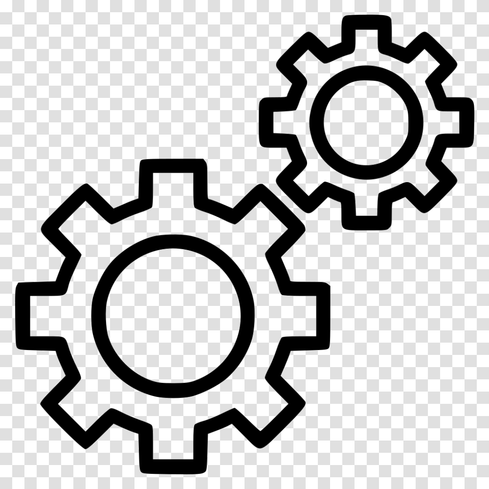 Gears Gear Setting Settings Option Changes User Manual Book Icon, Machine Transparent Png