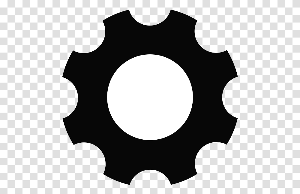 Gears Icon Setting Icon Gray, Machine, Moon, Outer Space, Night Transparent Png