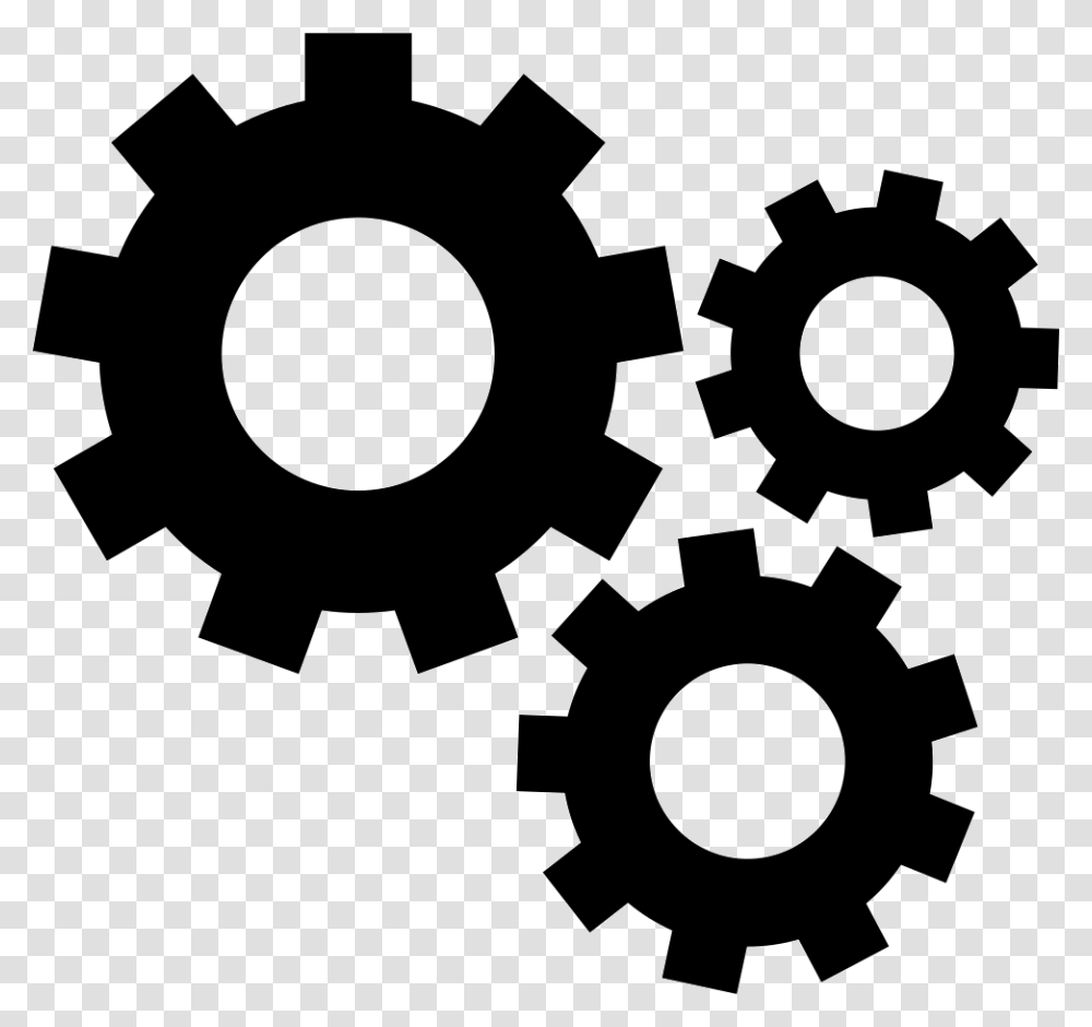 Gears, Machine, Cross Transparent Png