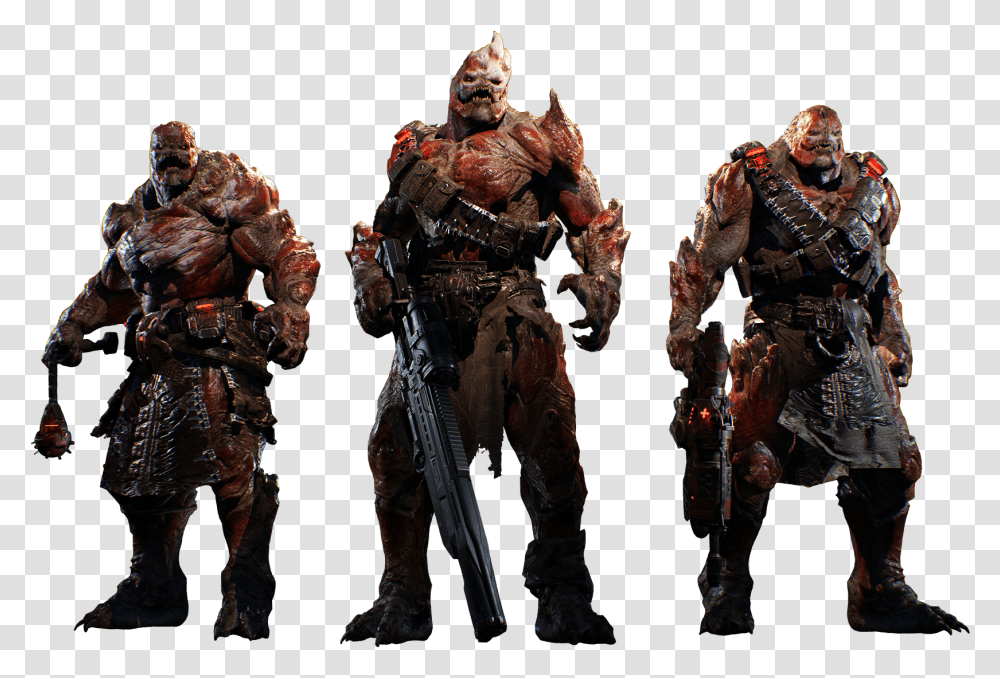 Gears Of War 2 Swarm, Person, Human, Quake, Armor Transparent Png