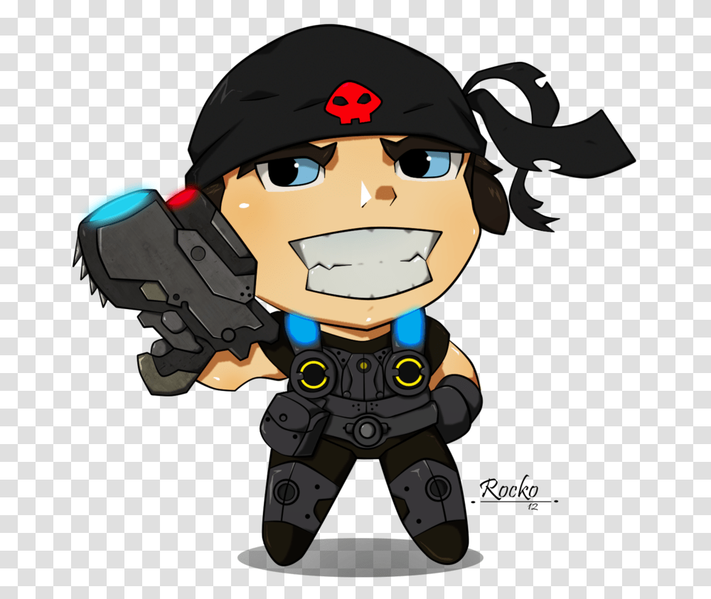 Gears Of War Anime, Helmet, Apparel, Robot Transparent Png