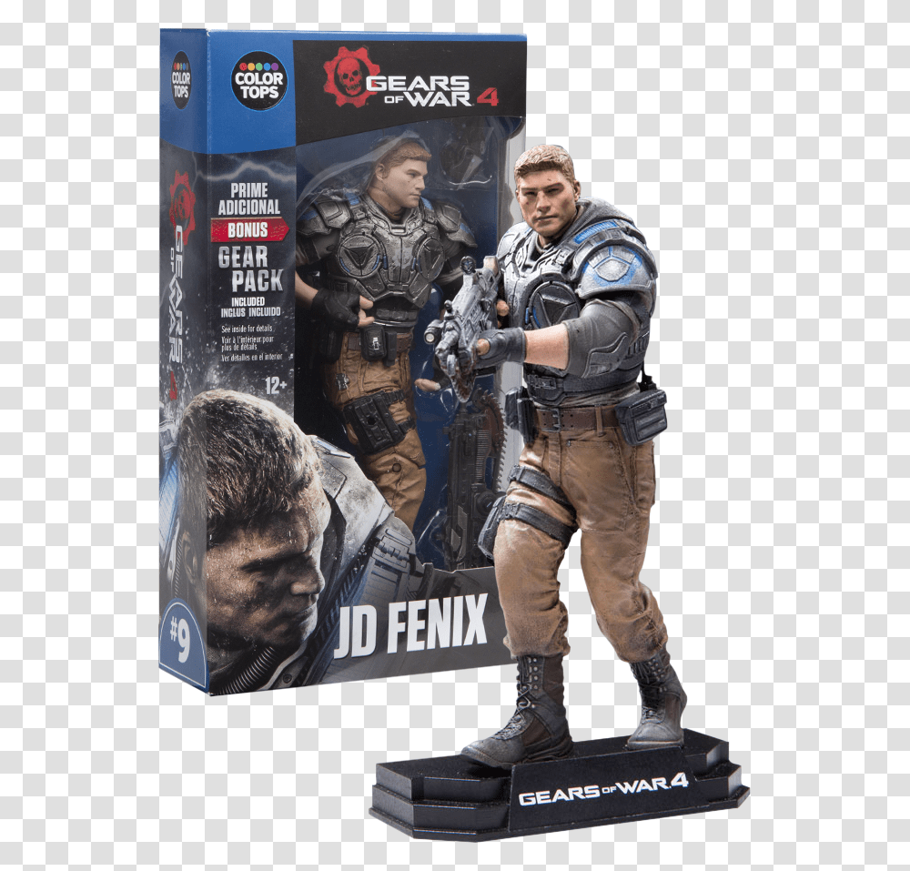 Gears Of War Gears 5 Action Figures, Person, Human, Apparel Transparent Png