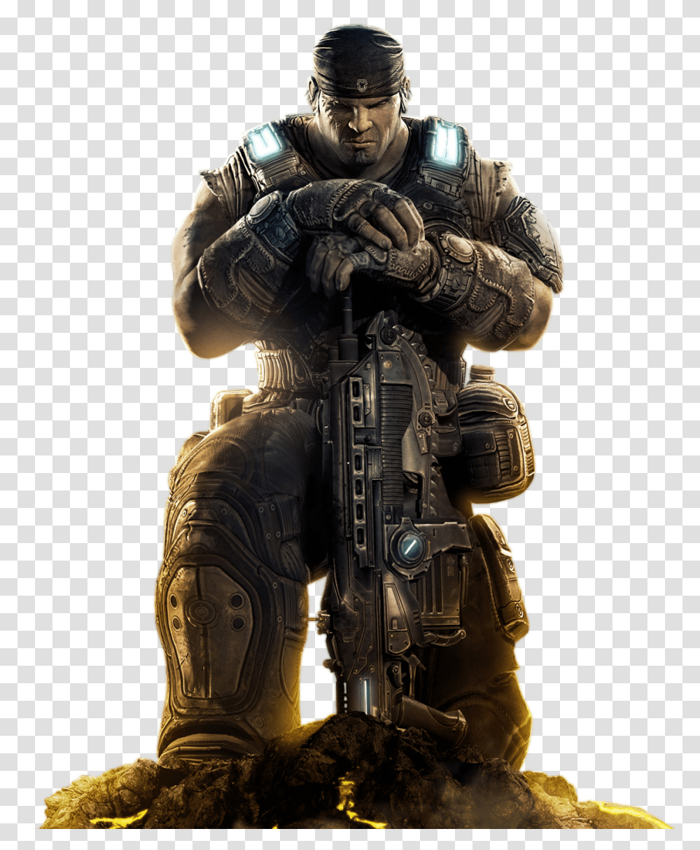 Gears Of War Image Gears Of War, Person, Human, Tire, Astronaut Transparent Png