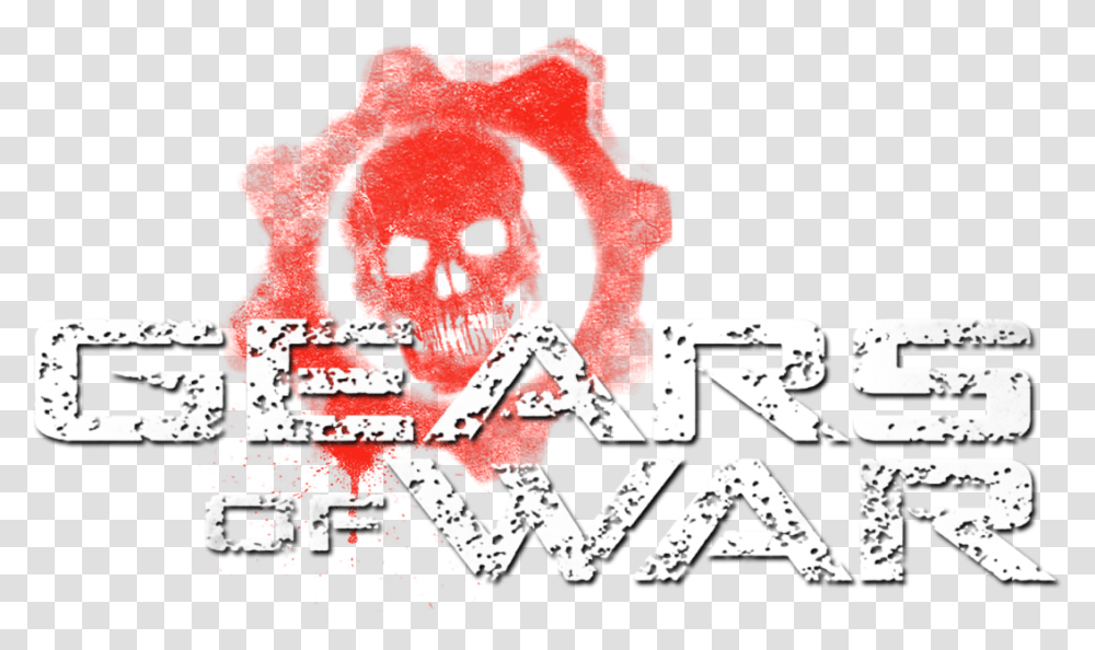 Gearsofwarlogo Gears Of War 1 Logo, Flag, Trademark Transparent Png
