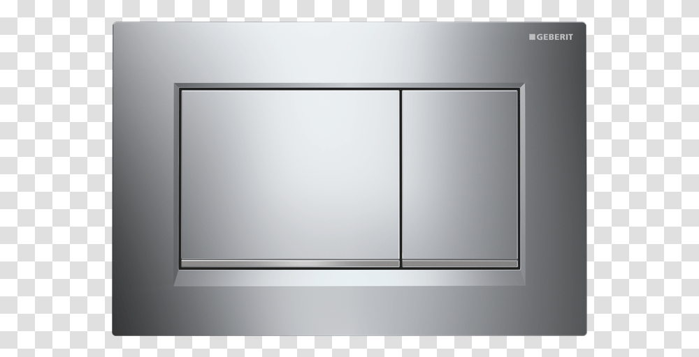 Geberit Sigma30 Dual Flush Plate, Furniture, Home Decor, Appliance, Monitor Transparent Png