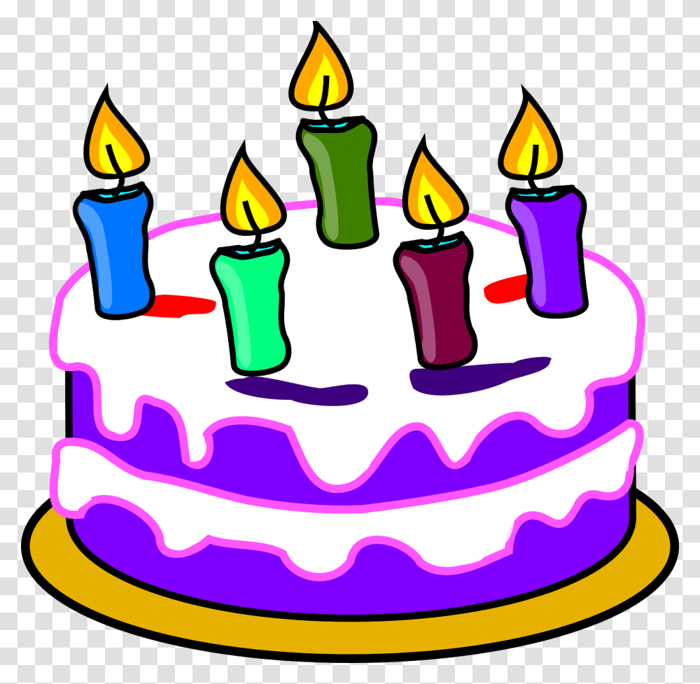 Geburtstagstorte Kuchen Kerzen Birthday Cake Clip Art Birthday Cake Clip Art, Dessert, Food Transparent Png